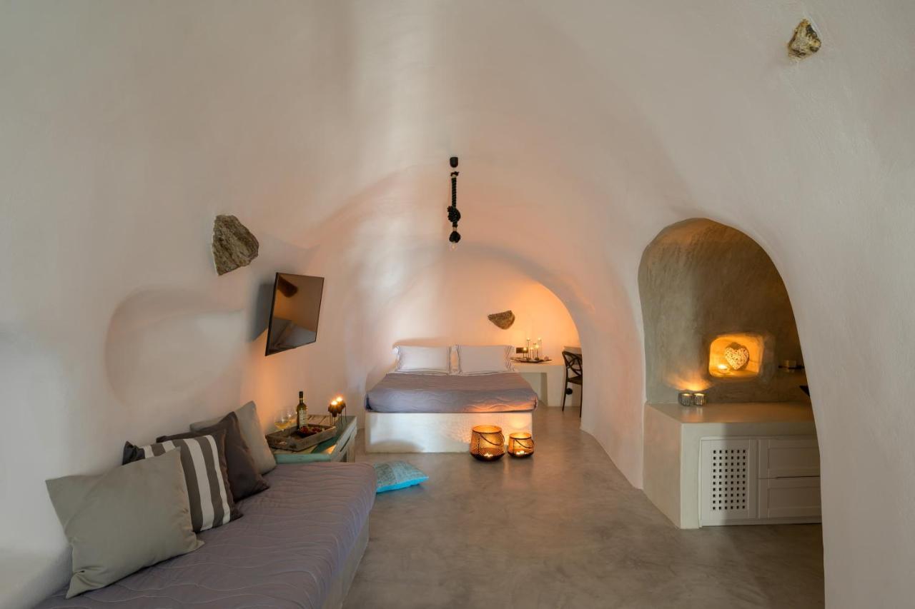 Mybozer Cave Villa Karterados  Bagian luar foto