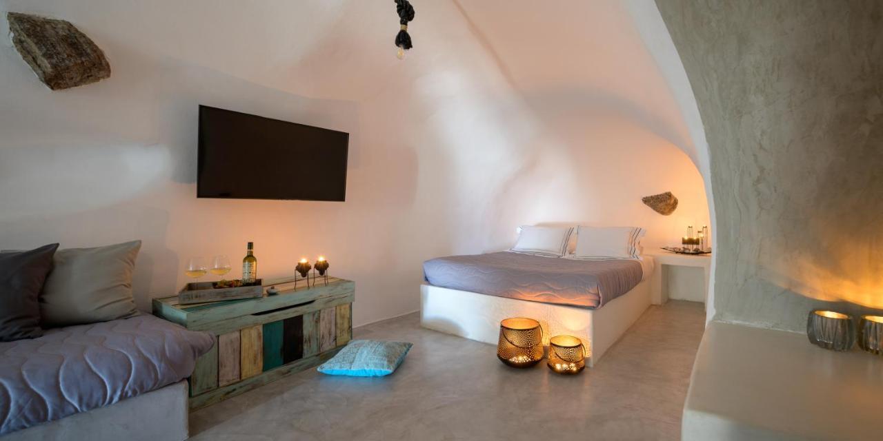 Mybozer Cave Villa Karterados  Bagian luar foto