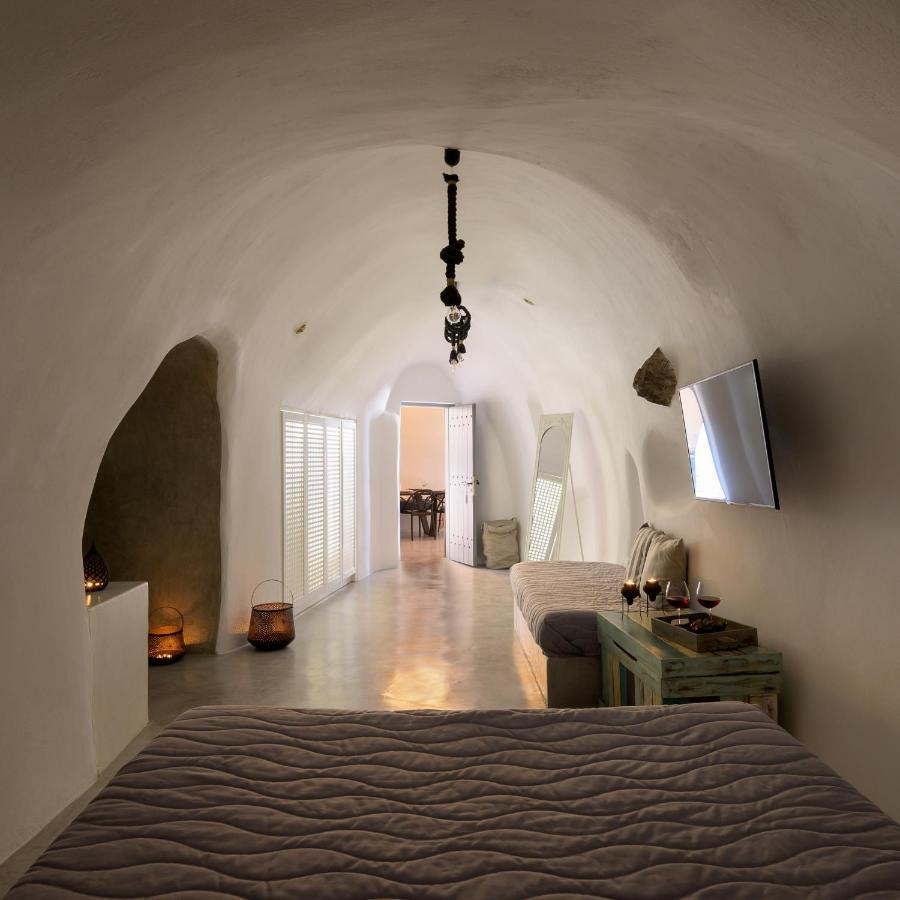Mybozer Cave Villa Karterados  Bagian luar foto